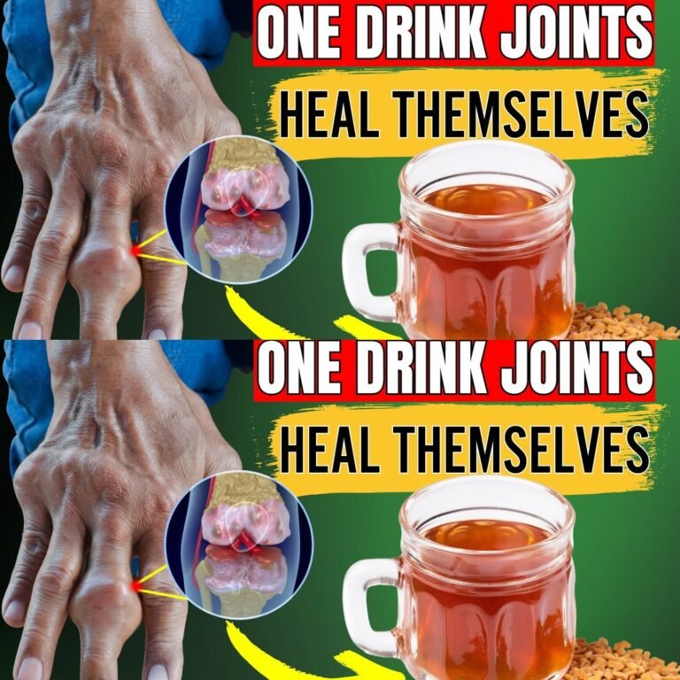 Surprisingly Fast Relief: 7 Herbal Drinks to Eliminate Joint Pain for Long-Term Comfort