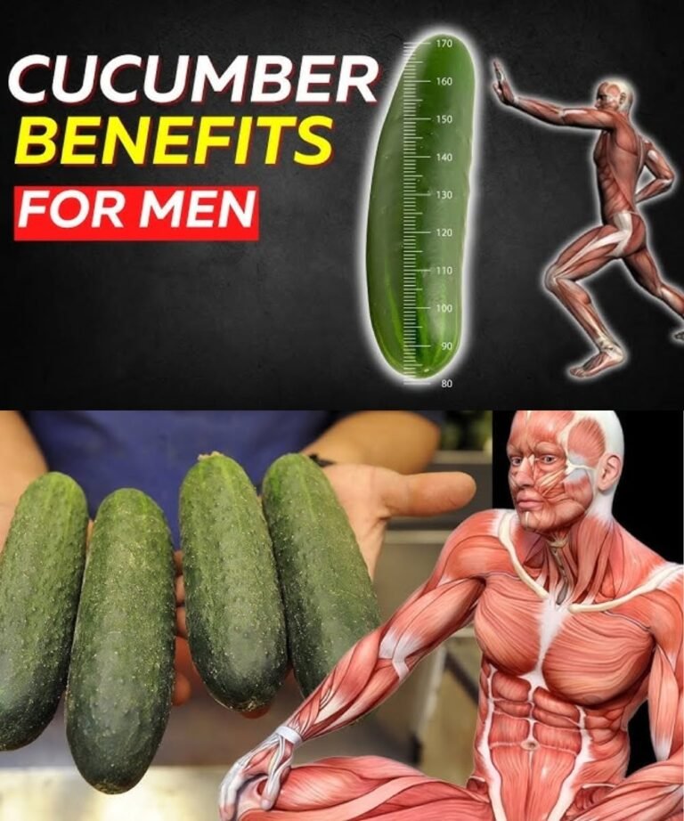 Cucumber Benefits for Men - Start Eating a Cucumber a Day, See What Happens to Your Body!