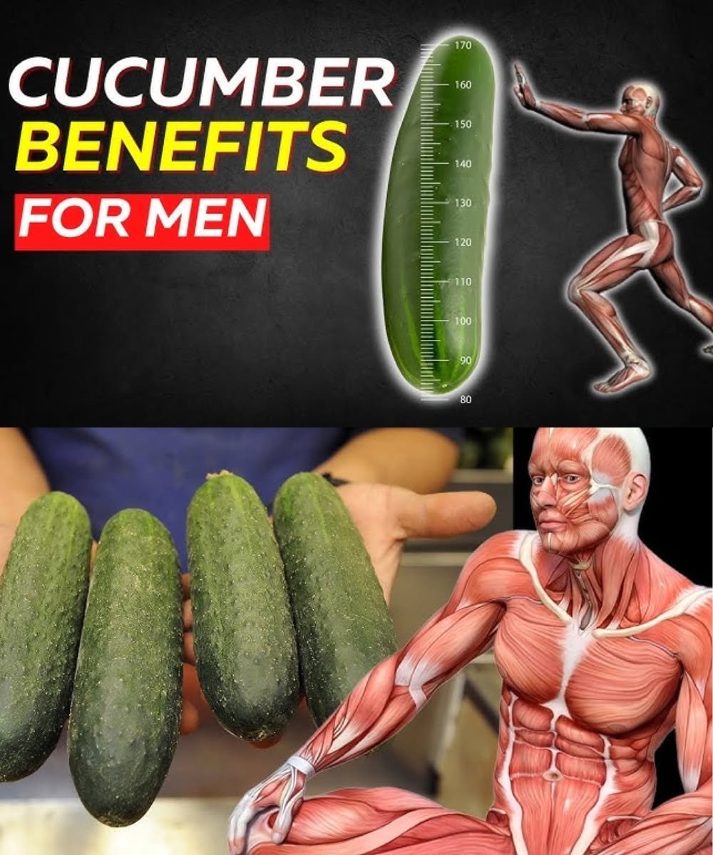 Cucumber Benefits for Men - Start Eating a Cucumber a Day, See What Happens to Your Body!