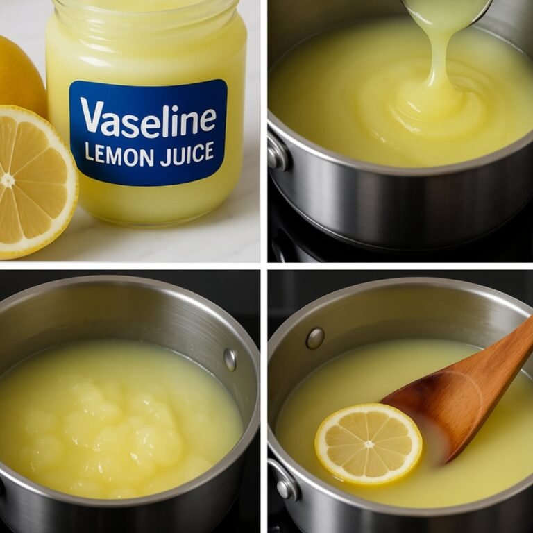 Vaseline and Lemon: An Inexpensive and Effective Skincare Remedy