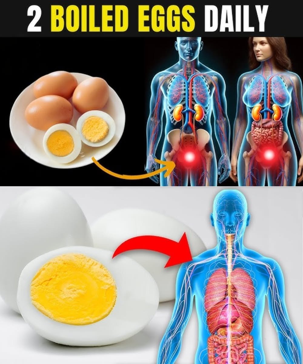 2 Boiled Eggs EVERY MORNING Will Do This To Your Body!