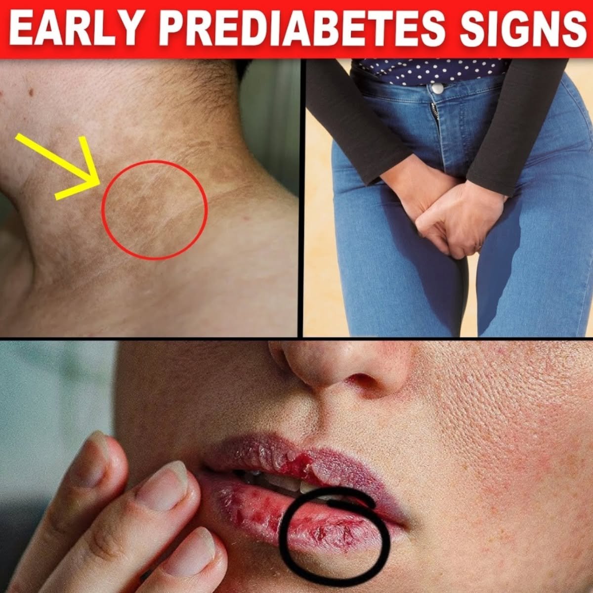 9 Early PREDIABETES Warning Signs You're Unaware Of