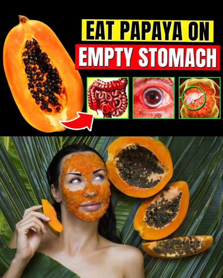 Papaya Daily on an Empty Stomach WILL Trigger These 12 Things to Your Body!
