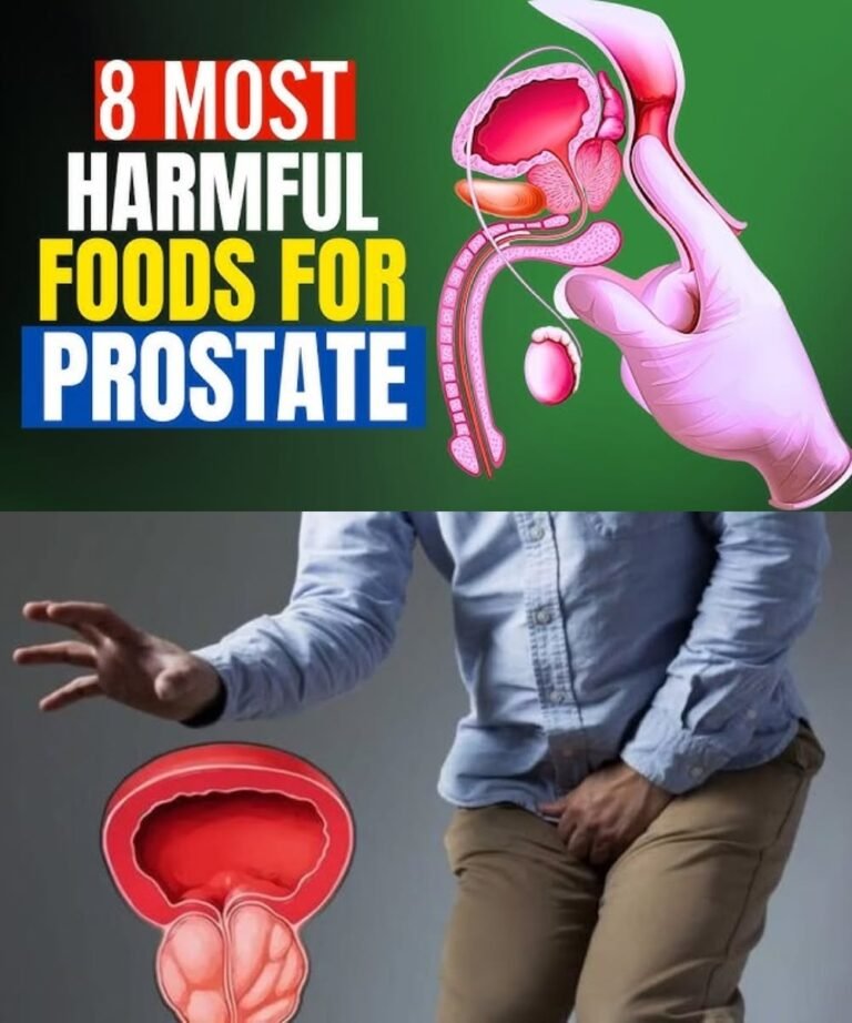 8 of the Most Harmful Foods for the Prostate (DON’T IGNORE)