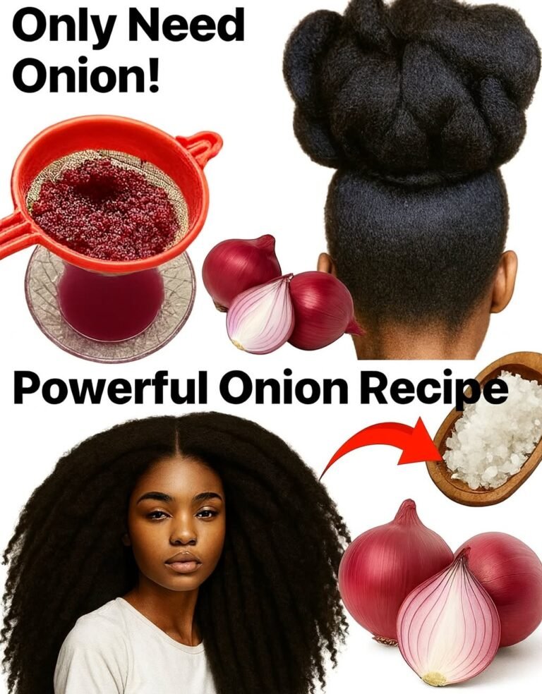 🧅 Sulfur Power: Onion Juice for Hair Regrowth—Science-Backed Tips & How to Use It