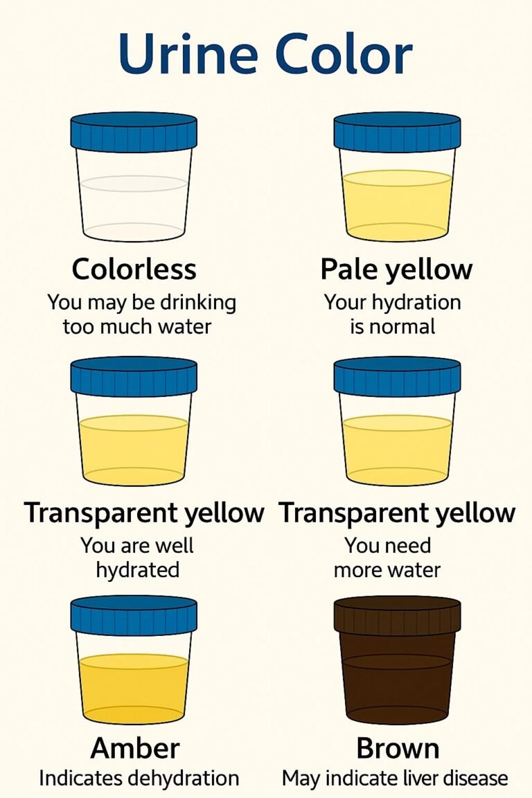 What Your Urine Color Can Tell You About Your Health