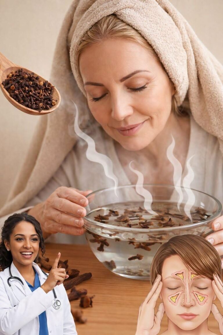 🌬️ Clove Steam Inhalation: A Simple, Comforting Way to Support Easier Breathing