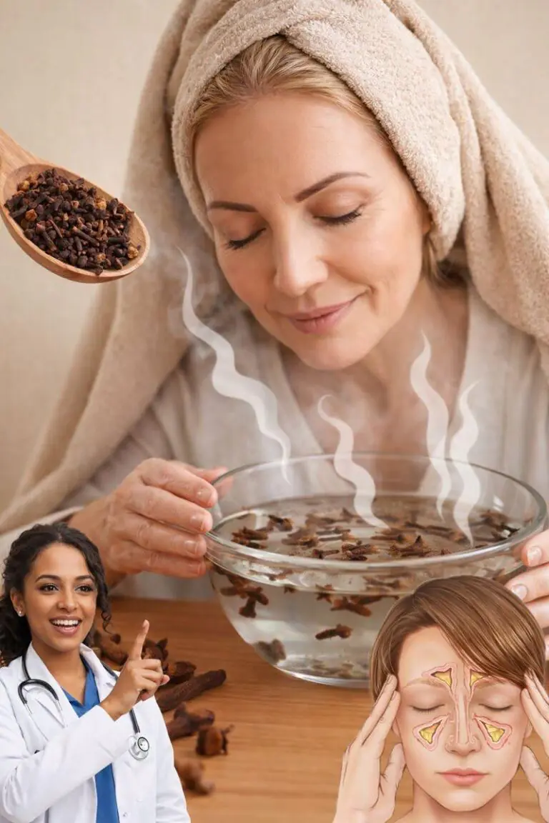 🌬️ Clove Steam Inhalation: A Simple, Comforting Way to Support Easier Breathing