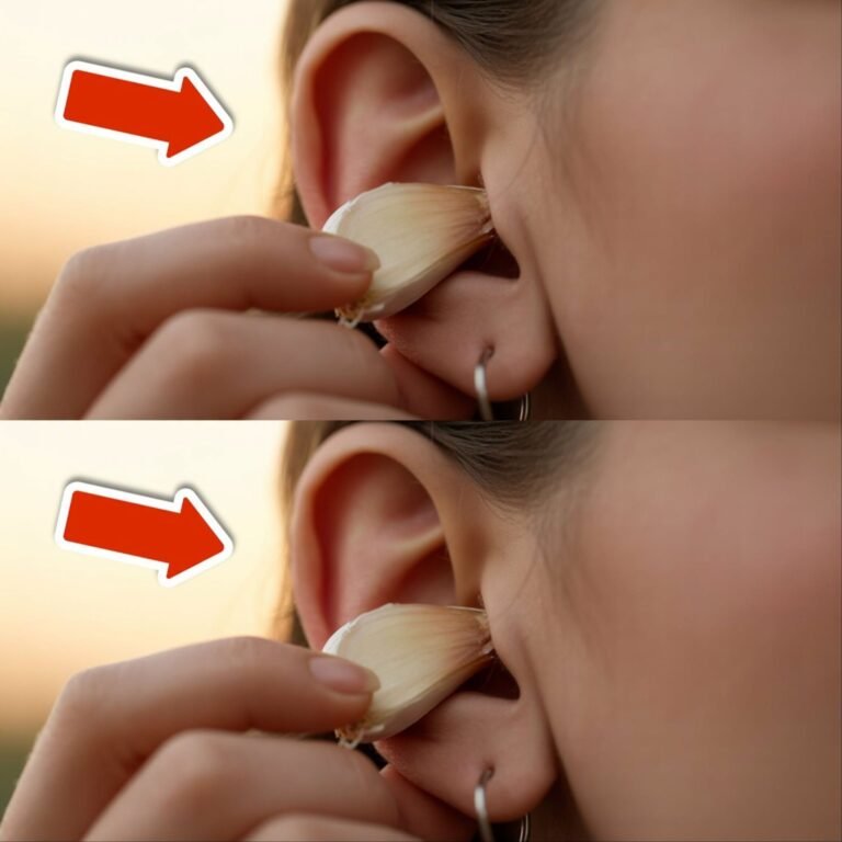 Stick a clove of garlic in your ears and BE AMAZED AT WHAT HAPPENS
