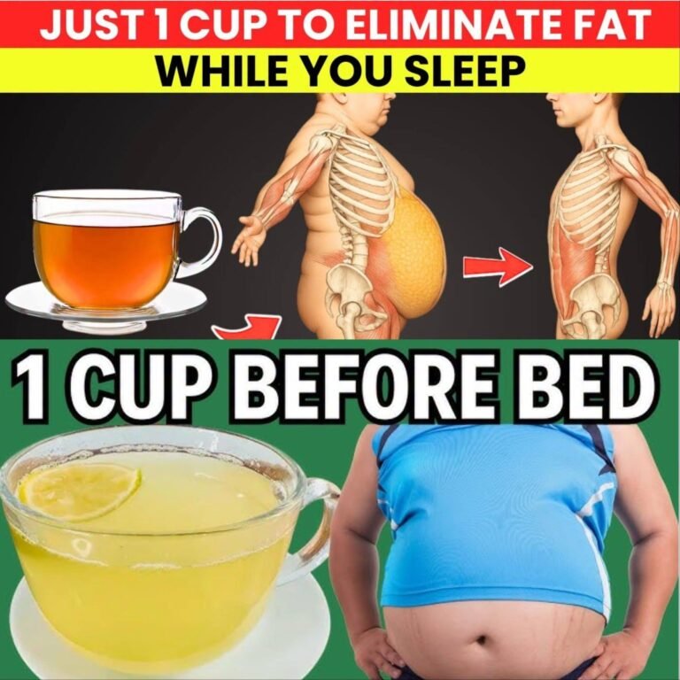 Forget Green Tea: Drink This to Burn Belly Fat While Sleeping
