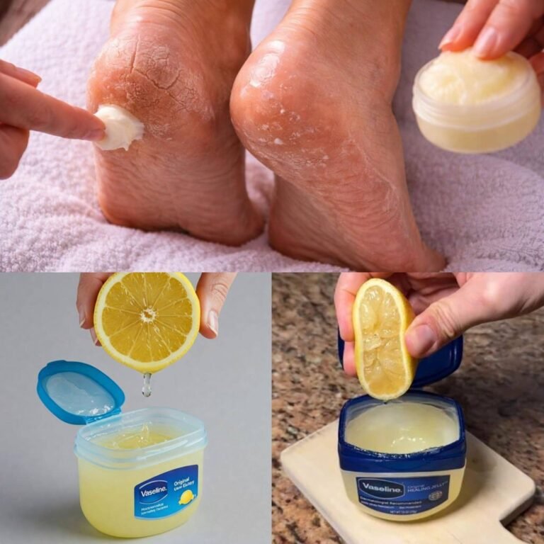 Mix Vaseline with Lemon and you will be shocked! If only I had known about this earlier!
