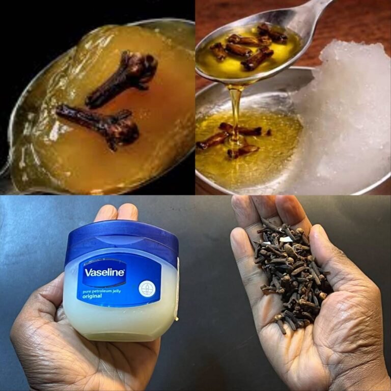 Mix cloves with Vaseline ~ A secret nobody will never tell you. ~ thank me later