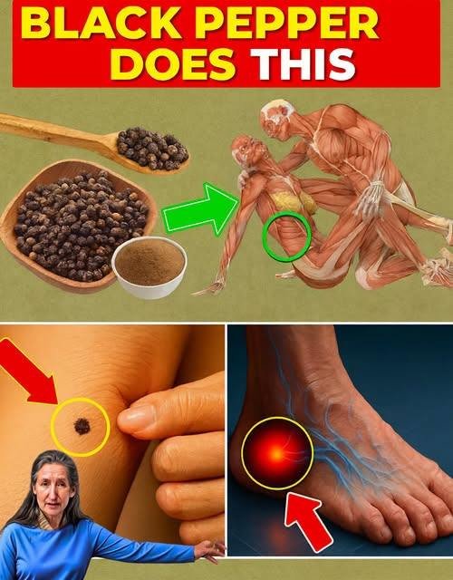 Black Pepper at Night: 9 Powerful Health Benefits (99% People Don’t Know!)