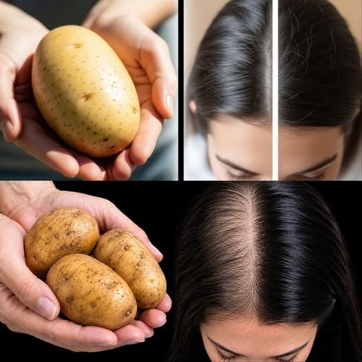 The Secret Potato Remedy for Stronger, Fuller-Looking Hair