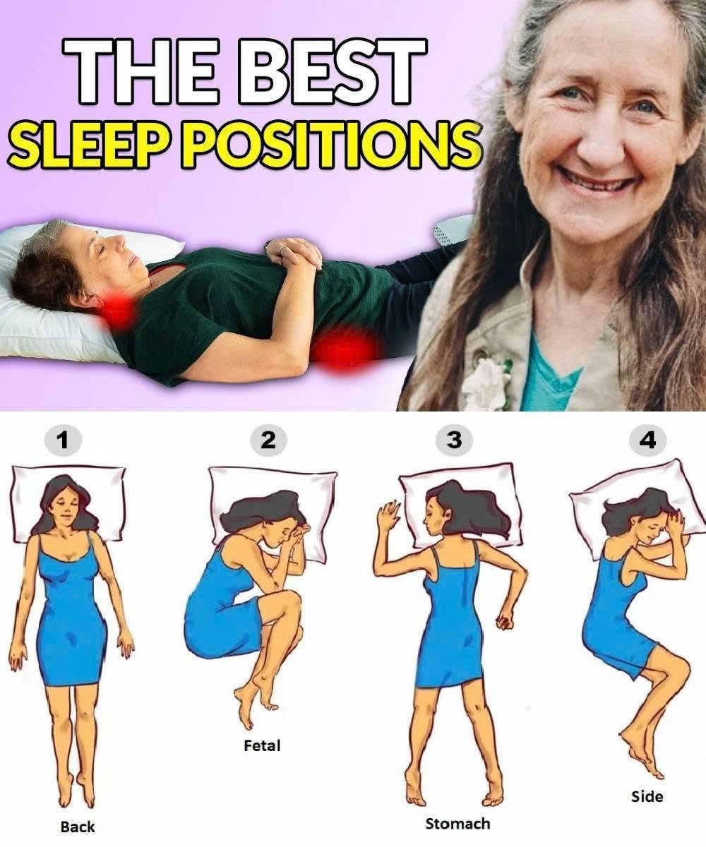 The Best Sleeping Positions for Seniors to Improve Sleep and Prevent Aches and Pains