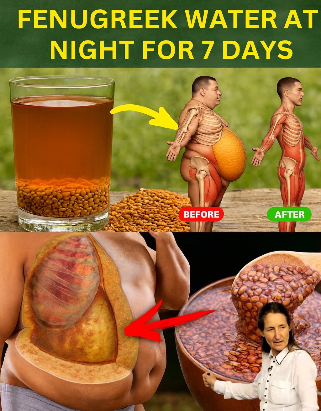 Fenugreek Water: The Nightly Ritual to Slash Blood Sugar and Belly Bloat