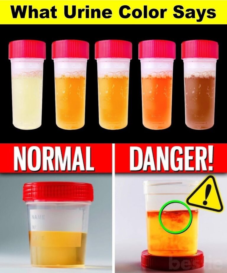 What the Color of Your Urine Says About Your Health