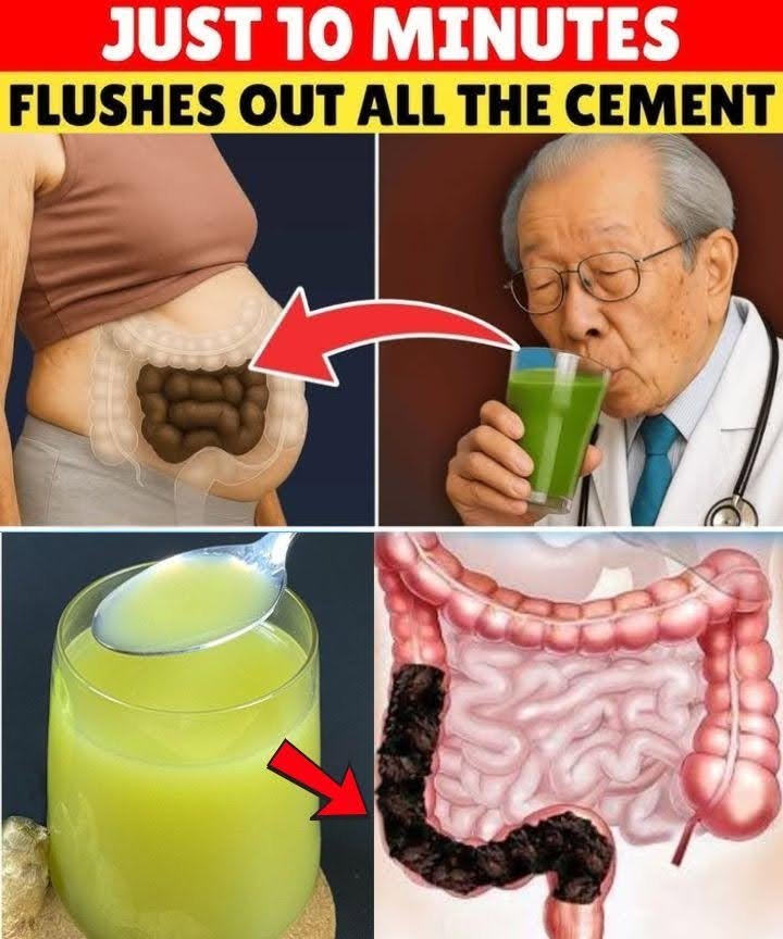 Japan’s Oldest Doctor Reveals: Drink Just 1 Glass and CLEANSE Your Entire Colon in 10 Minutes!