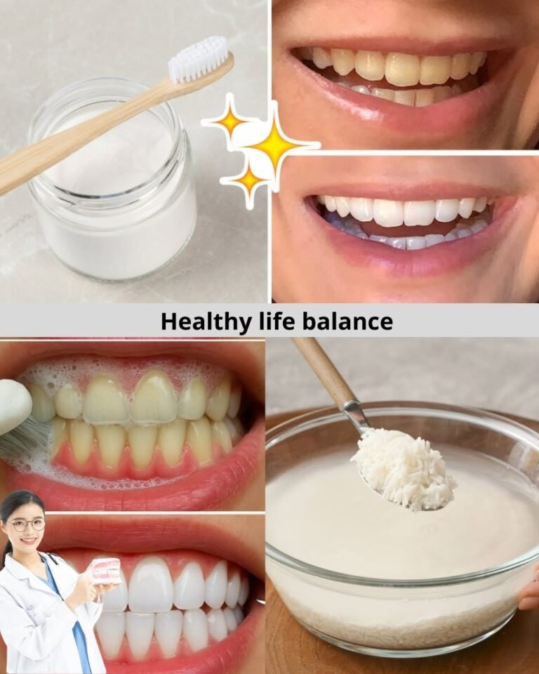 🌾 Reveal a Brighter Smile: The Gentle Secret of Rice Water for Naturally Whiter Teeth