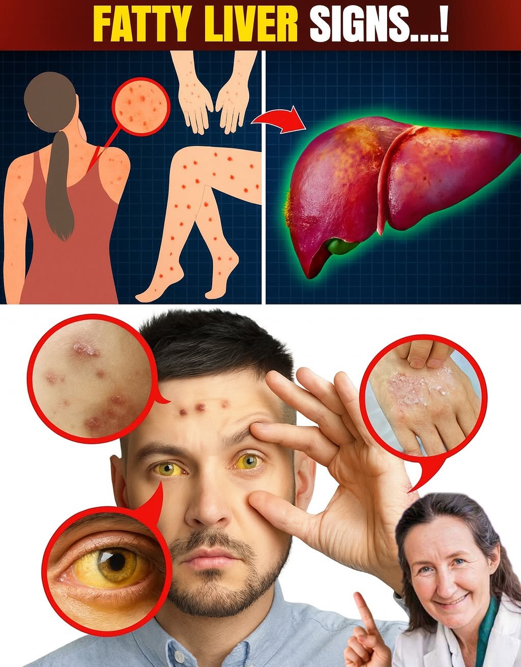 WARNING! 8 Mysterious Symptoms Silently Damaging Your Liver—Don’t Ignore These Fatty Liver Red Flags!