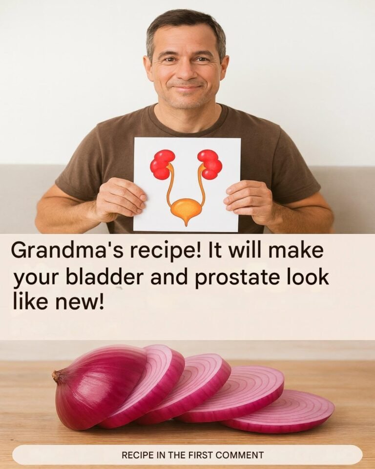 Revive Your Prostate with Onion & Onion Skins: The Miracle Grandma’s Tea You Never Expected