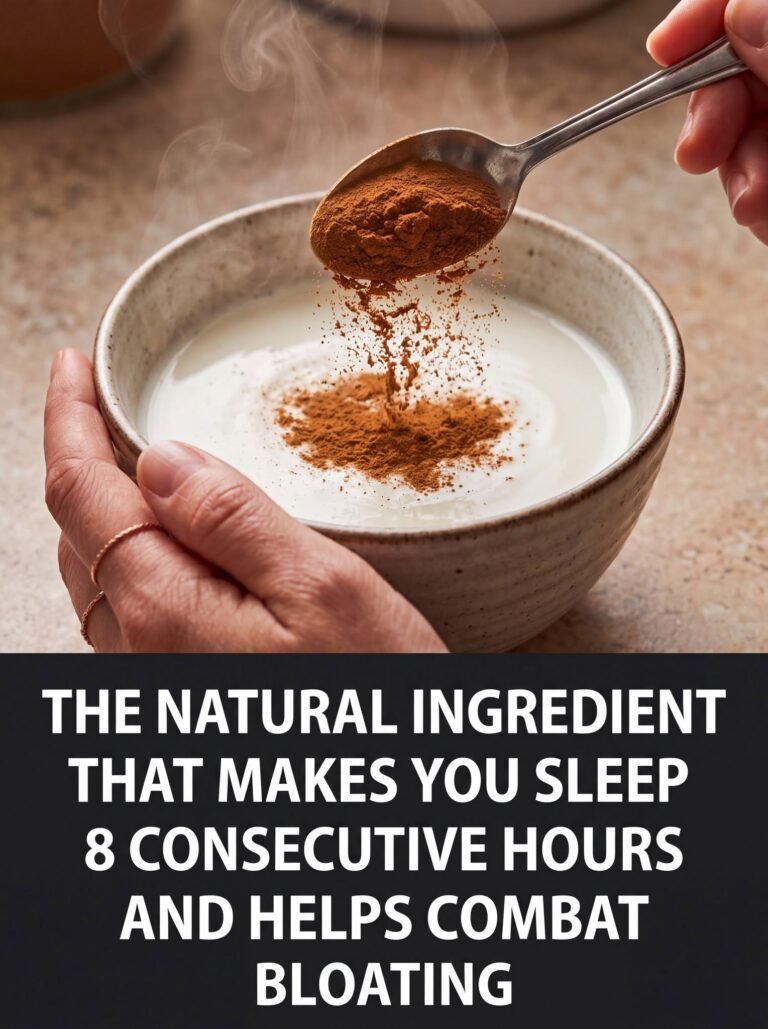 The natural ingredient that helps you sleep through the night and stimulates fat burning.