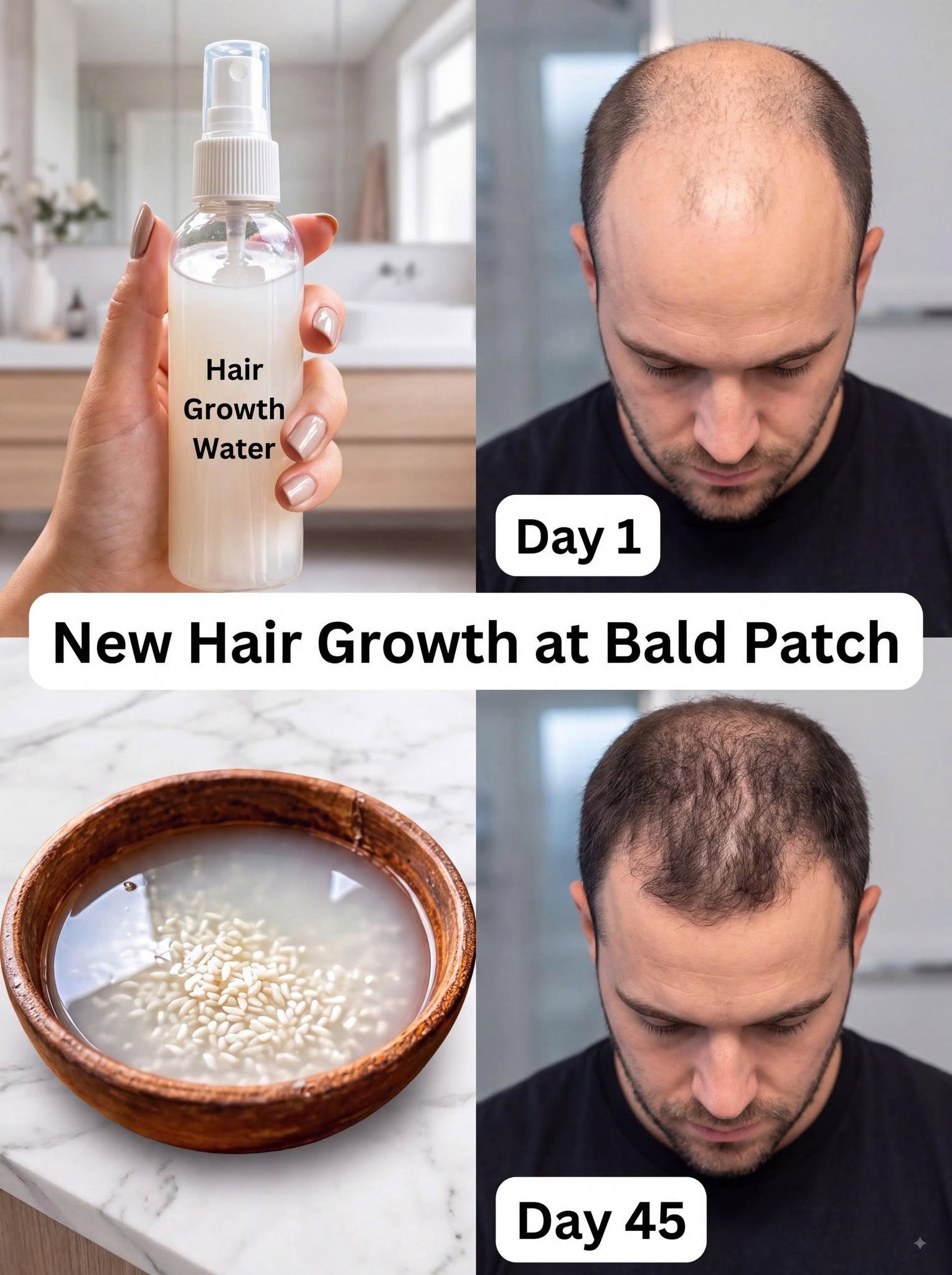 Rice Water uses for Hair Growth