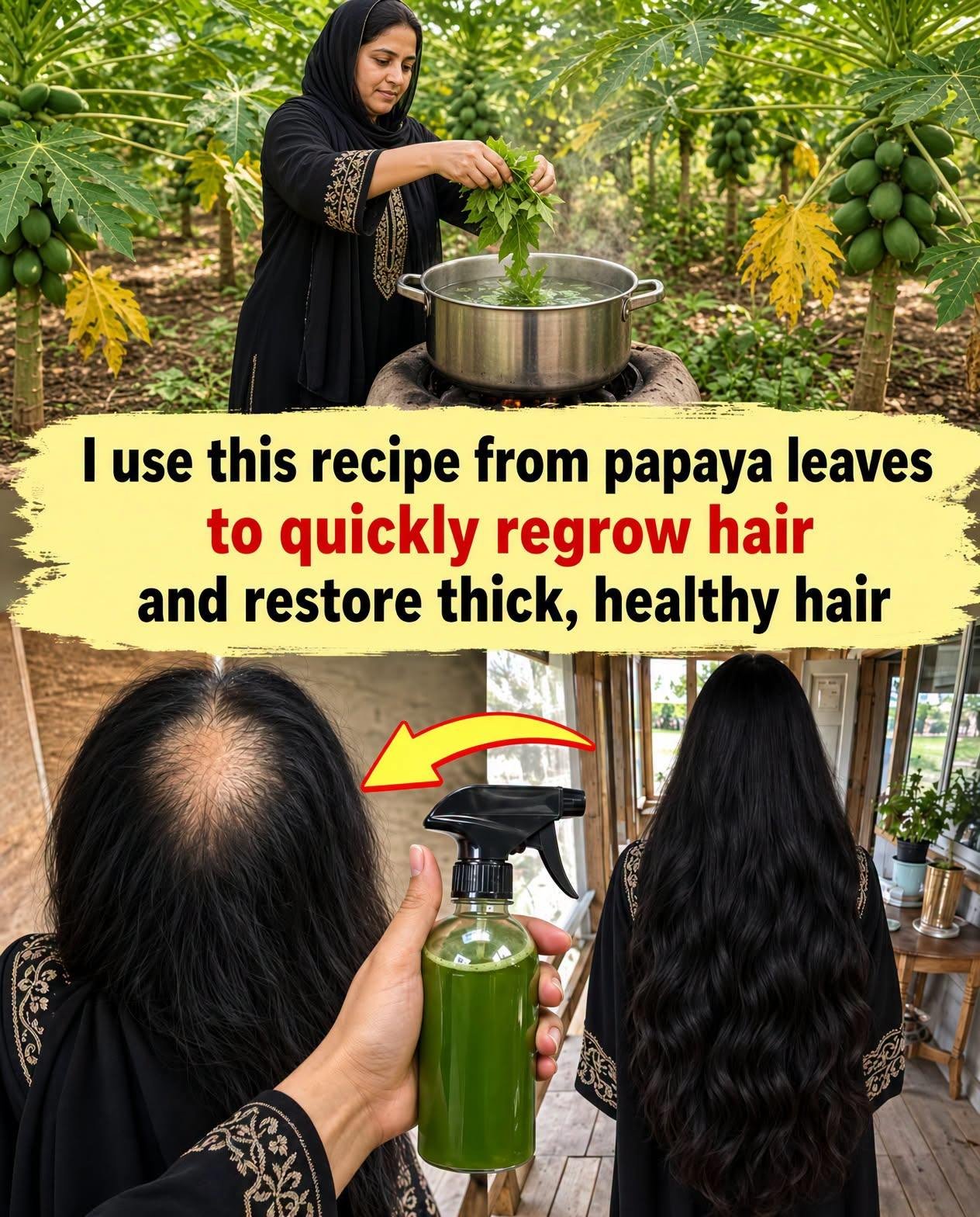 Papaya Leaves for Hair and Scalp Care: What They May Do—and What They Cannot Do