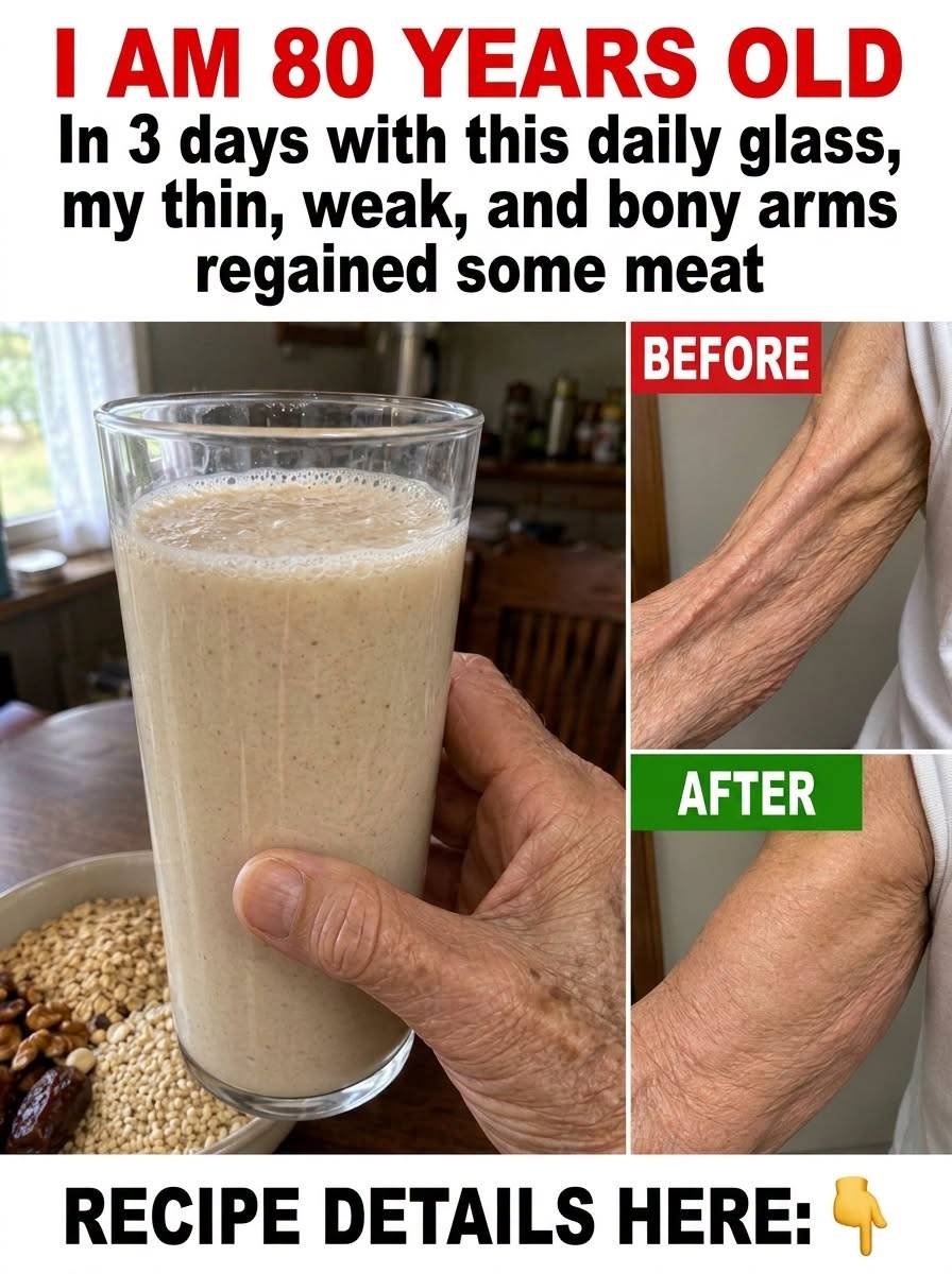 Regain Your Strength at 80 with This Natural Smoothie