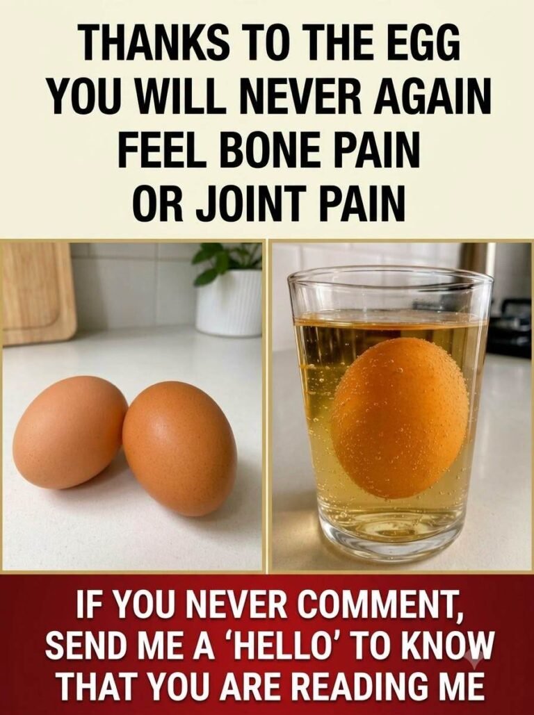 Relieve joint pain and improve your bone health with eggs and celery juice