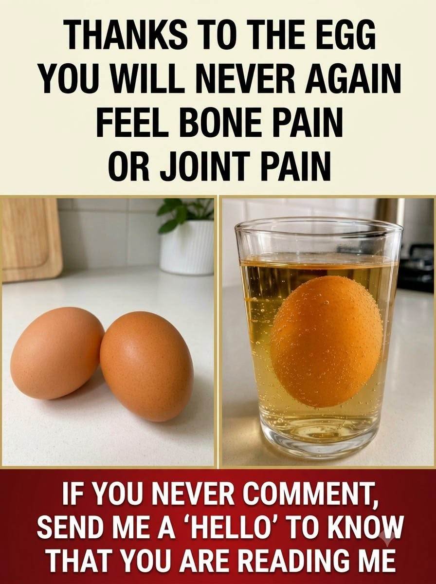 Relieve joint pain and improve your bone health with eggs and celery juice