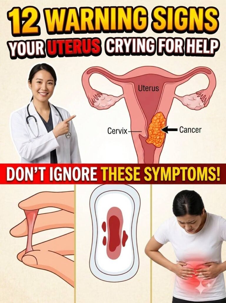 12 Warning Signs Your Uterus May Be Asking for Help – Symptoms Women Should Never Ignore