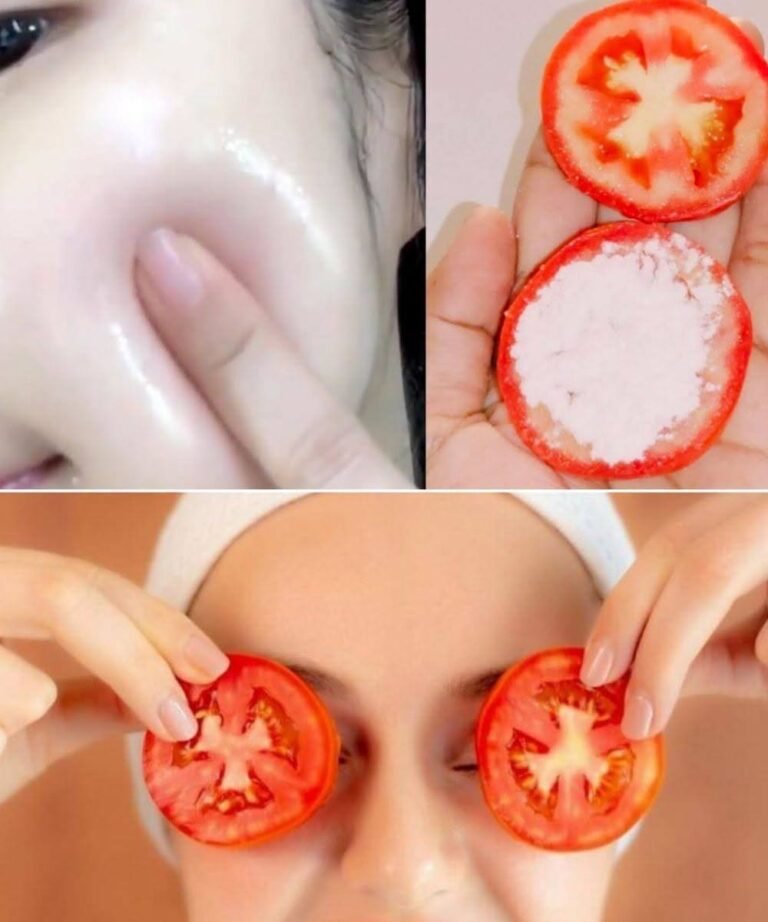🌟 Look Fresh & Youthful with This Simple Tomato & Cornstarch Mask – Feel Like 16 Again Naturally!