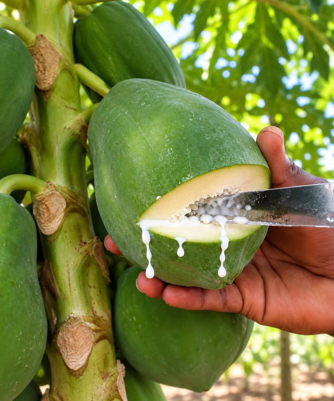 Papaya Latex Benefits: The Hidden White Sap in Green Papaya and What You Should Know