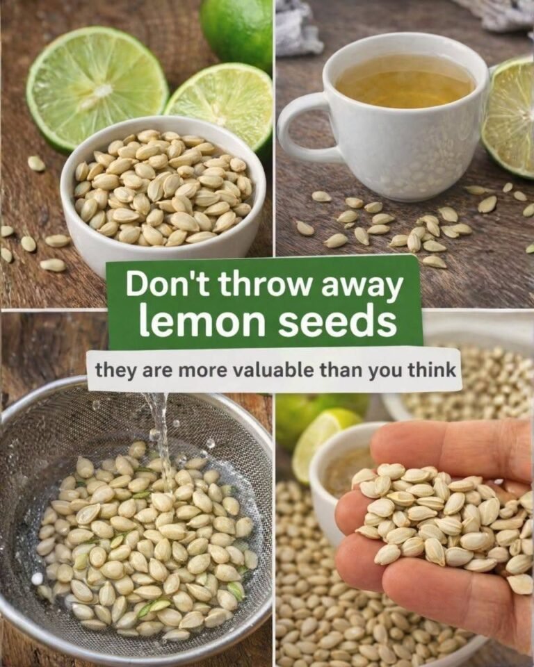 Don’t Throw Away Lemon Seeds: The Natural Treasure Almost Everyone Wastes