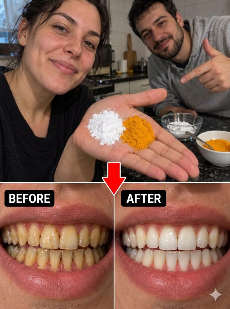 Turmeric and Baking Soda: The Natural Remedy That Cleanses, Whitens, and Protects Teeth!
