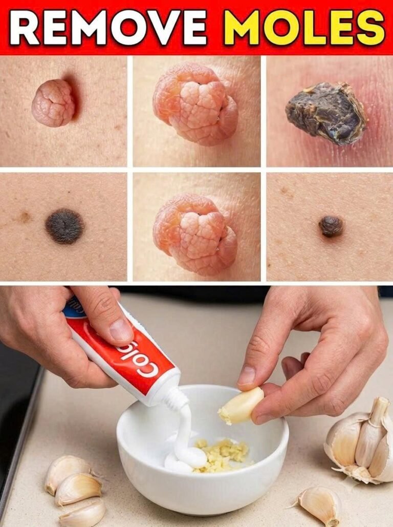 🌿 3-Ingredient Natural Remedy for Skin Tags & Warts