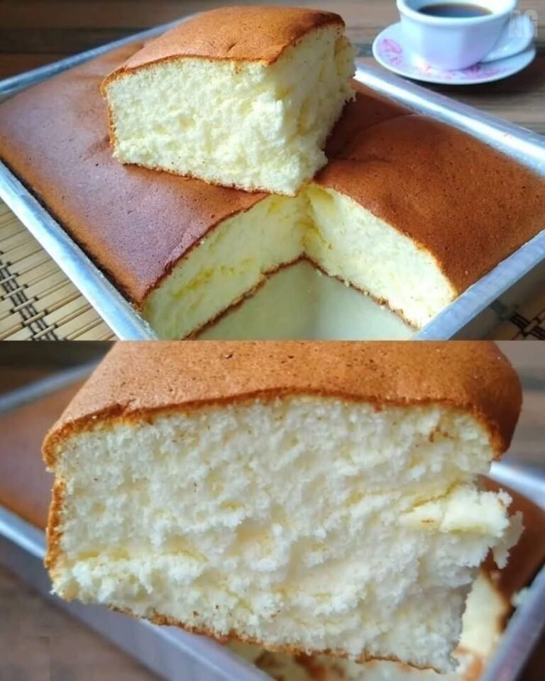 Fluffy Japanese Cotton Sponge Cake