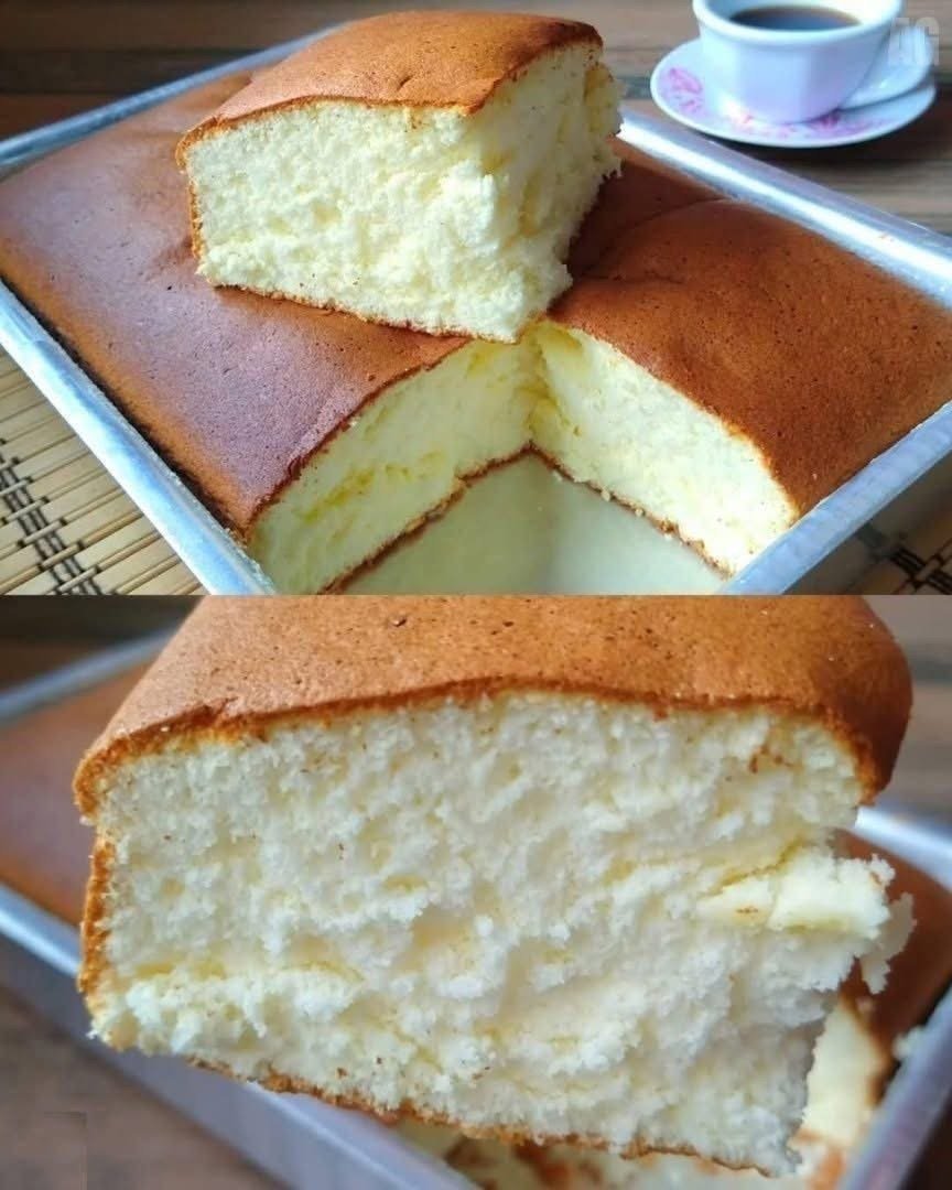 Fluffy Japanese Cotton Sponge Cake